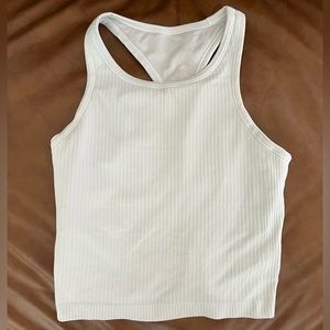 Lululemon Ebb to Street Cropped Racerback Tank
